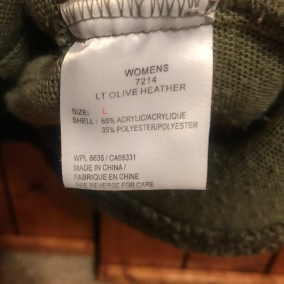 Woolrich Vest Olive Green Heather - Picture 6 of 7